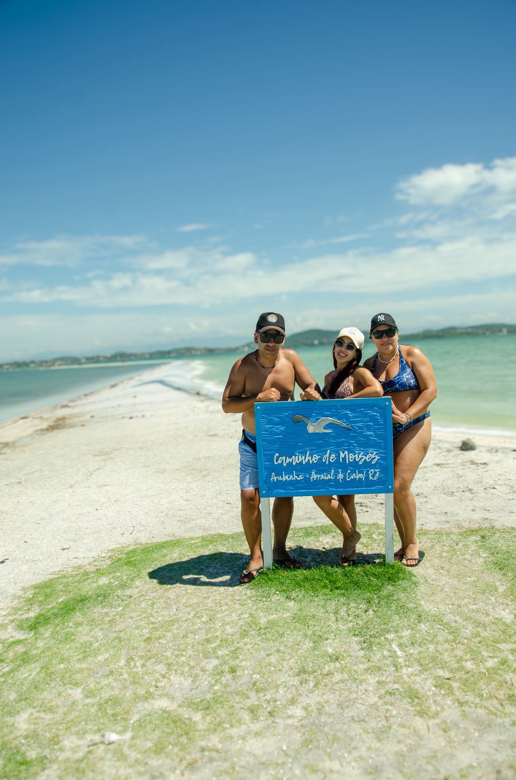Praia e paisagem de Arubinha
